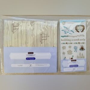 Close To My Heart "Beach House" Paper Pack & Matching Sticker Collection